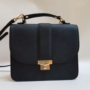 Calvin Klein Purse Crossbody Leather NEW